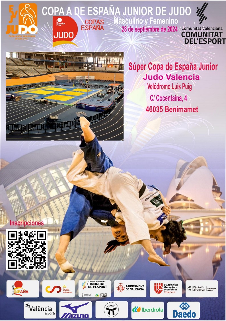 5º PUESTO PARA NAVARRA EN LA SUPERCOPA DE ESPAÑA DE JUDO JUNIOR VALENCIA. 28-09-24. Resultados